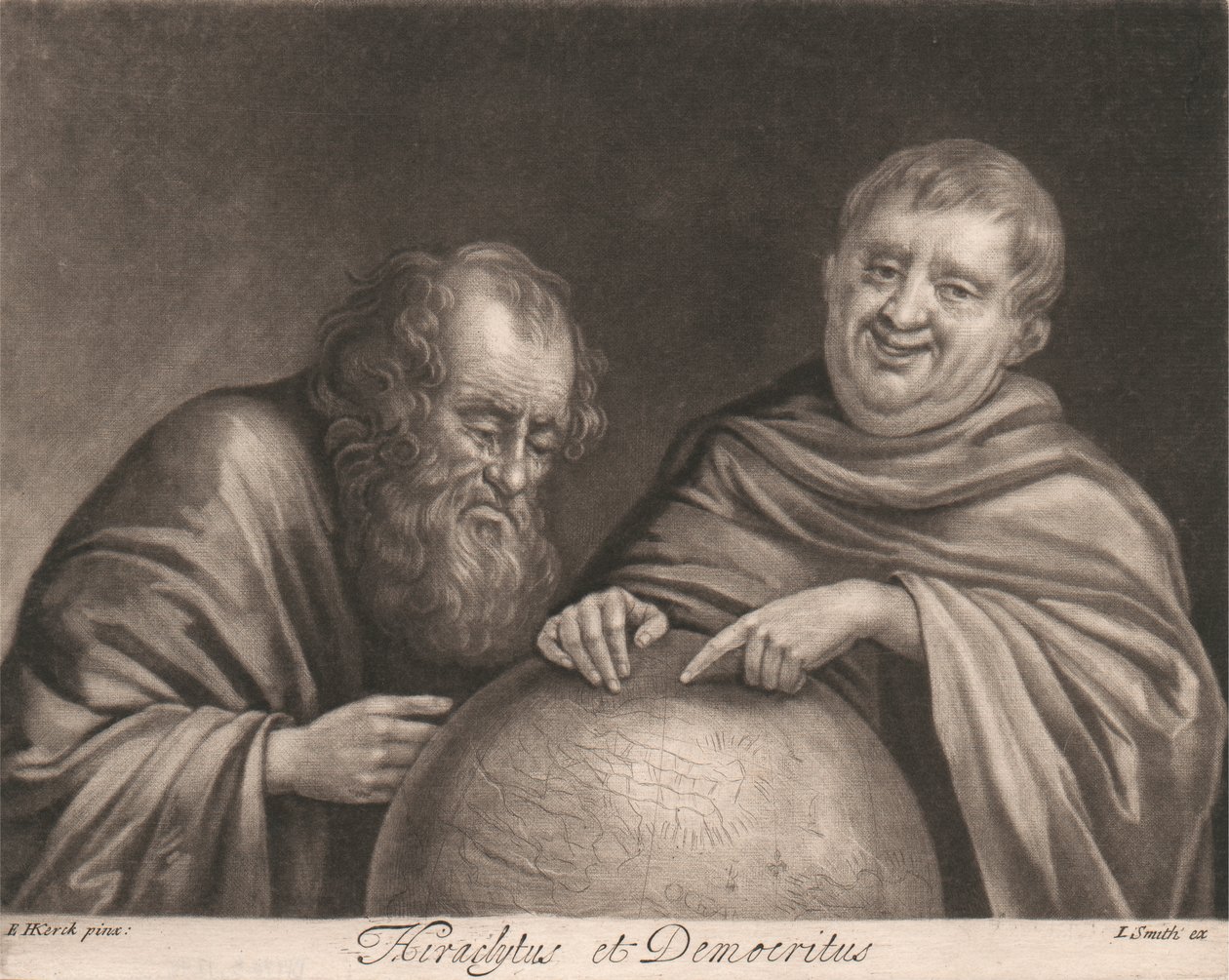 Heraklit und Demokrit von John Smith