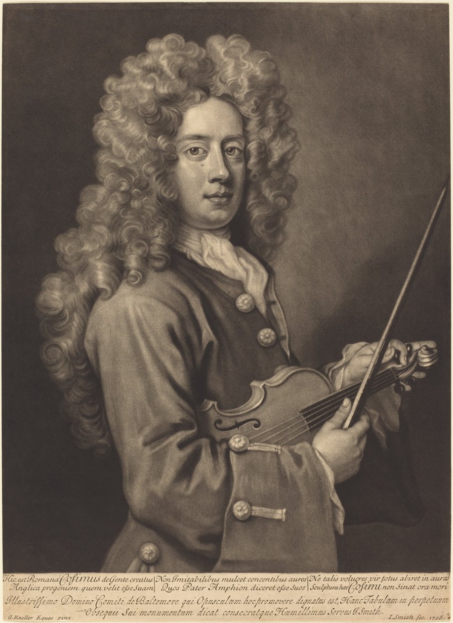Nicola Cosimo von John Smith after Sir Godfrey Kneller