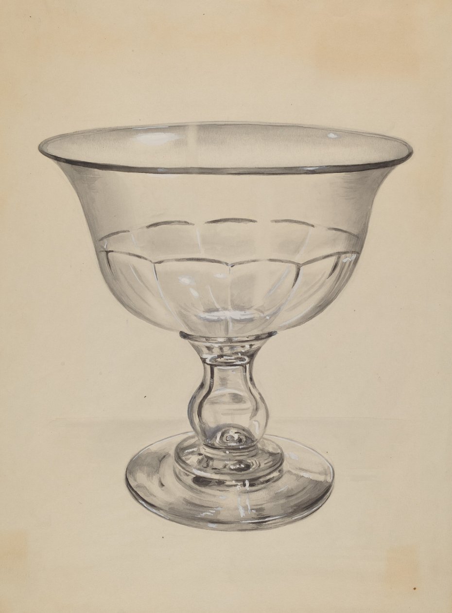 Kompottschale, ca. 1940 von John Tarantino