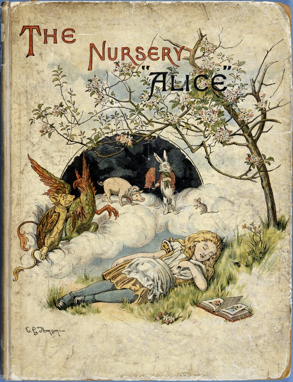 Alice schläft von John Tenniel