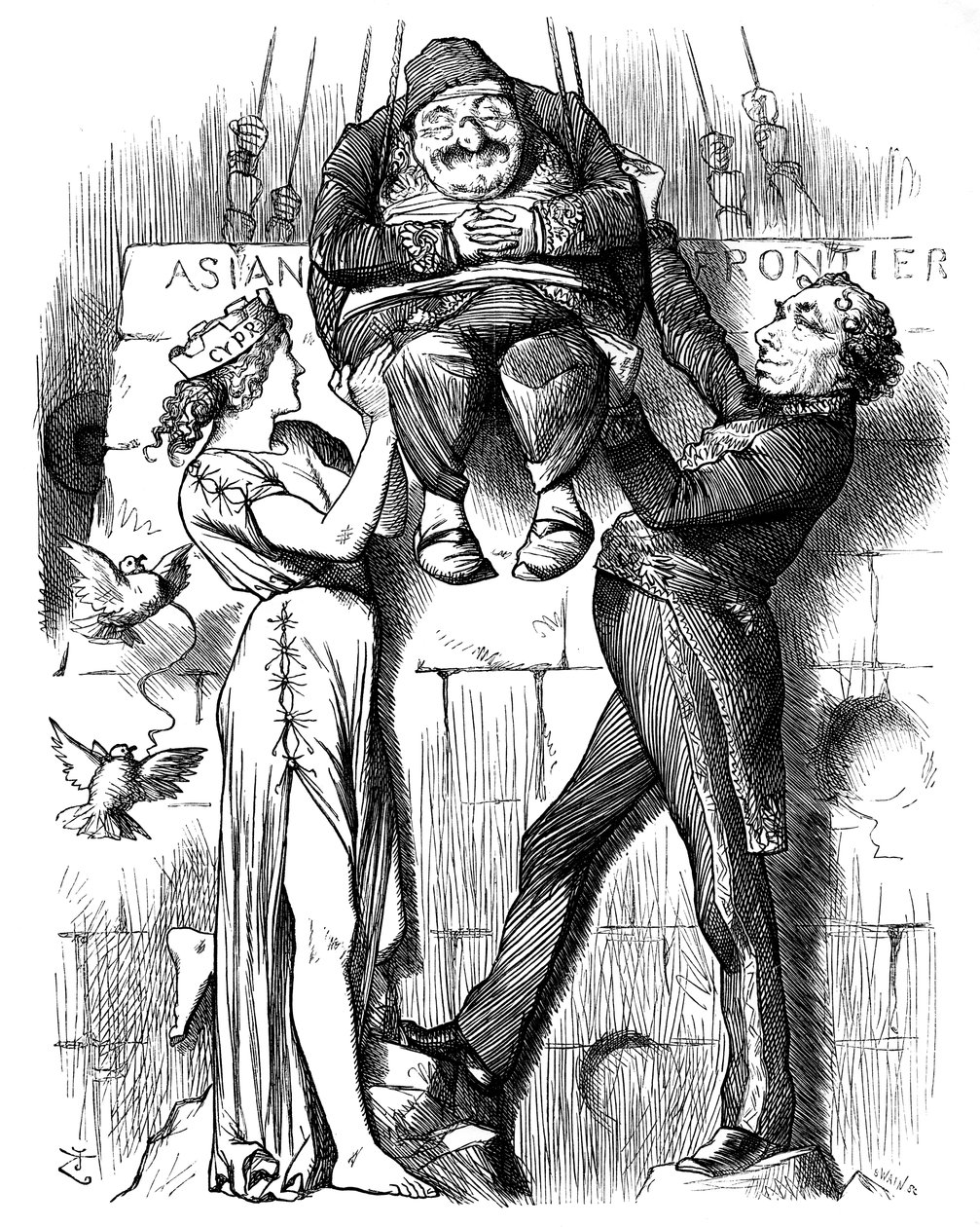 Humpty Dumpty, 1878 von John Tenniel
