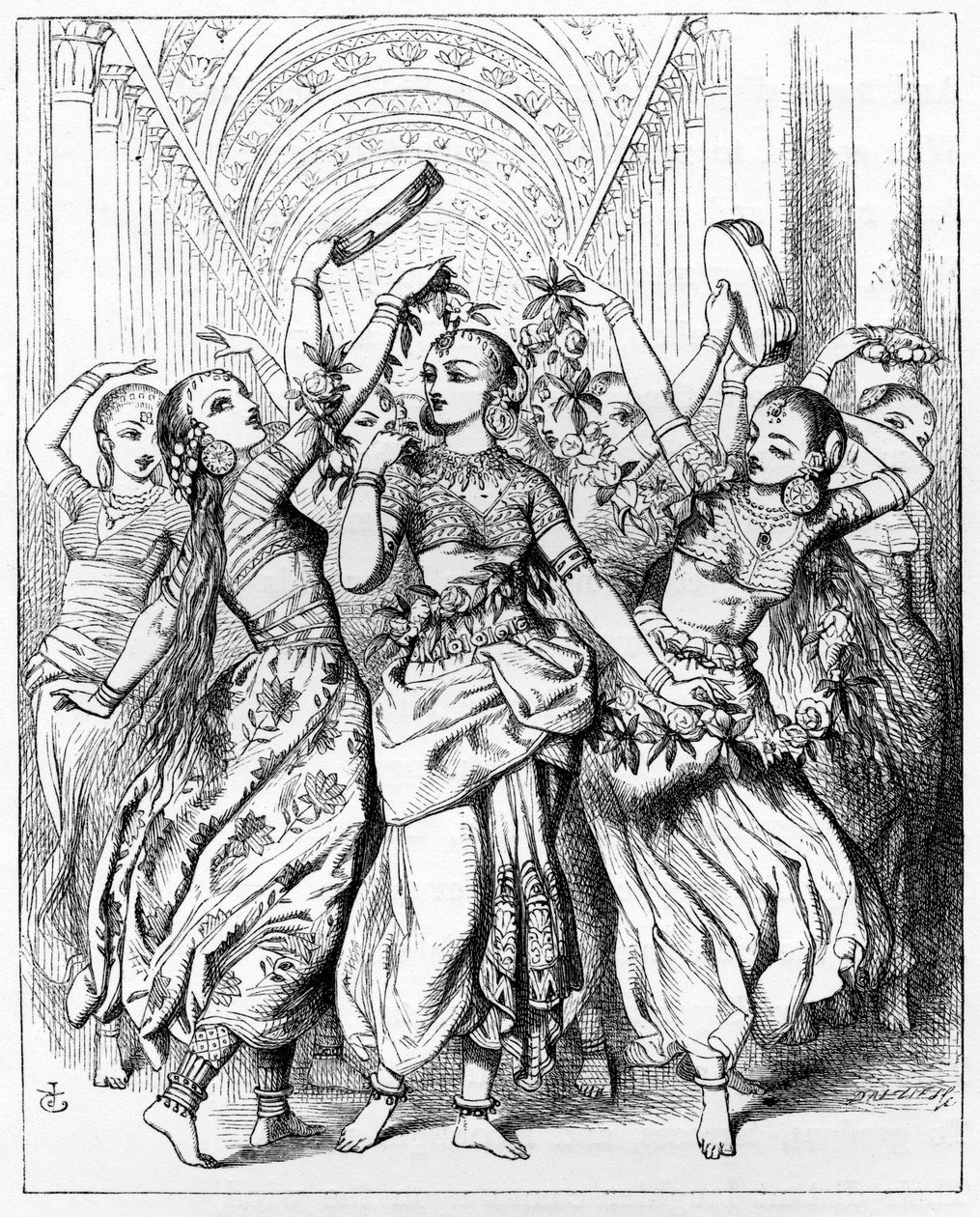 Der verschleierte Prophet von von John Tenniel