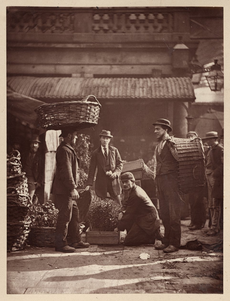Arbeiter von Covent Garden von John Thomson