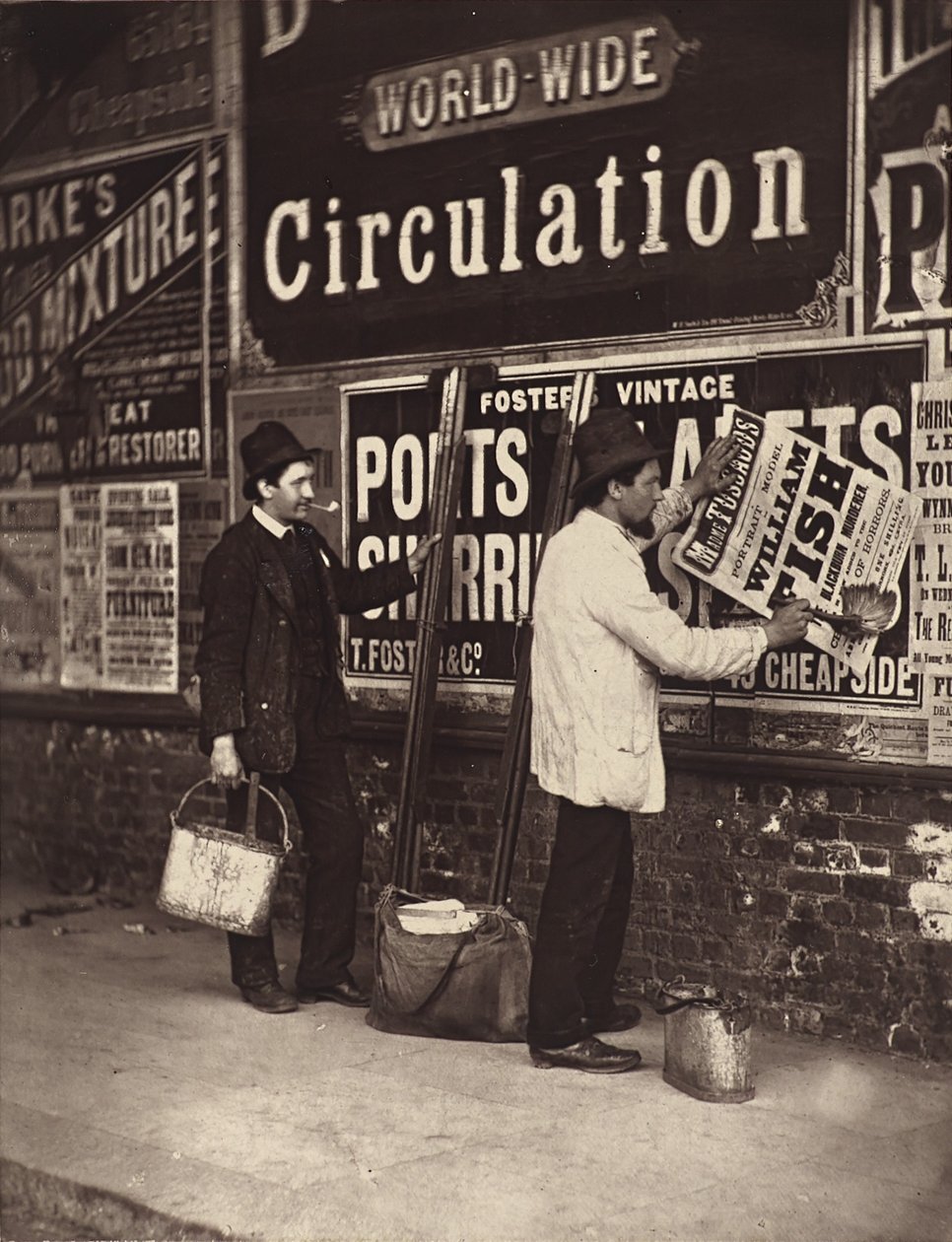 Straßenwerbung von John Thomson