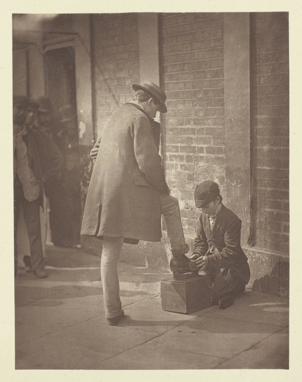 Der unabhängige Schuhputzer von John Thomson