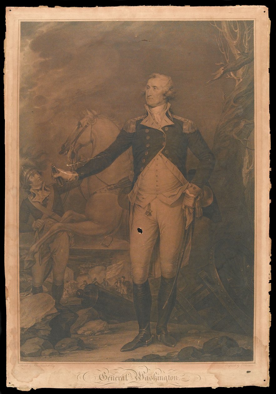 General Washington, um 1780 von John Trumbull