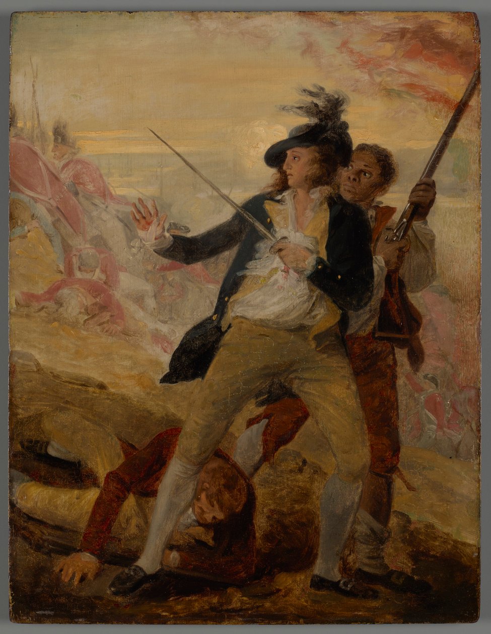 Leutnant Thomas Grosvenor (1744 von John Trumbull