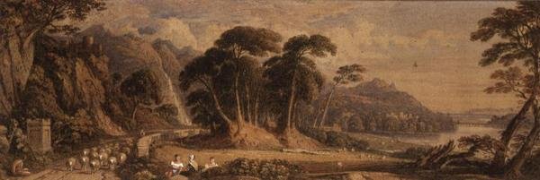 Landschaftskomposition von John Varley