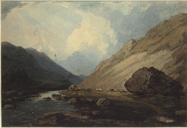 Pass von Llanberis von John Varley