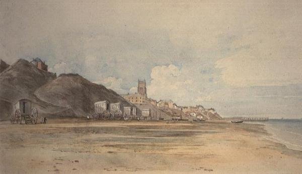 Der Strand von Cromer, Norfolk von John Varley
