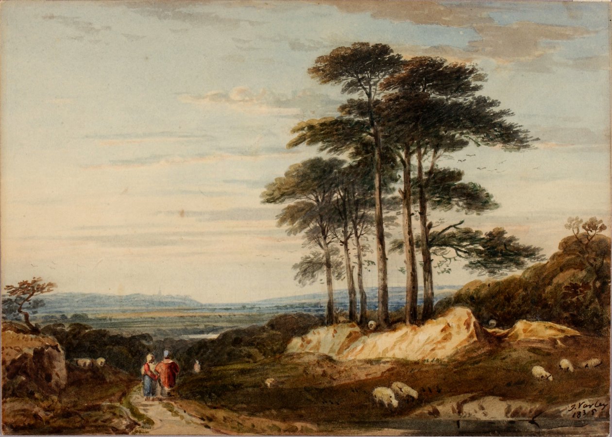 Landschaft, 1835 von John Varley I