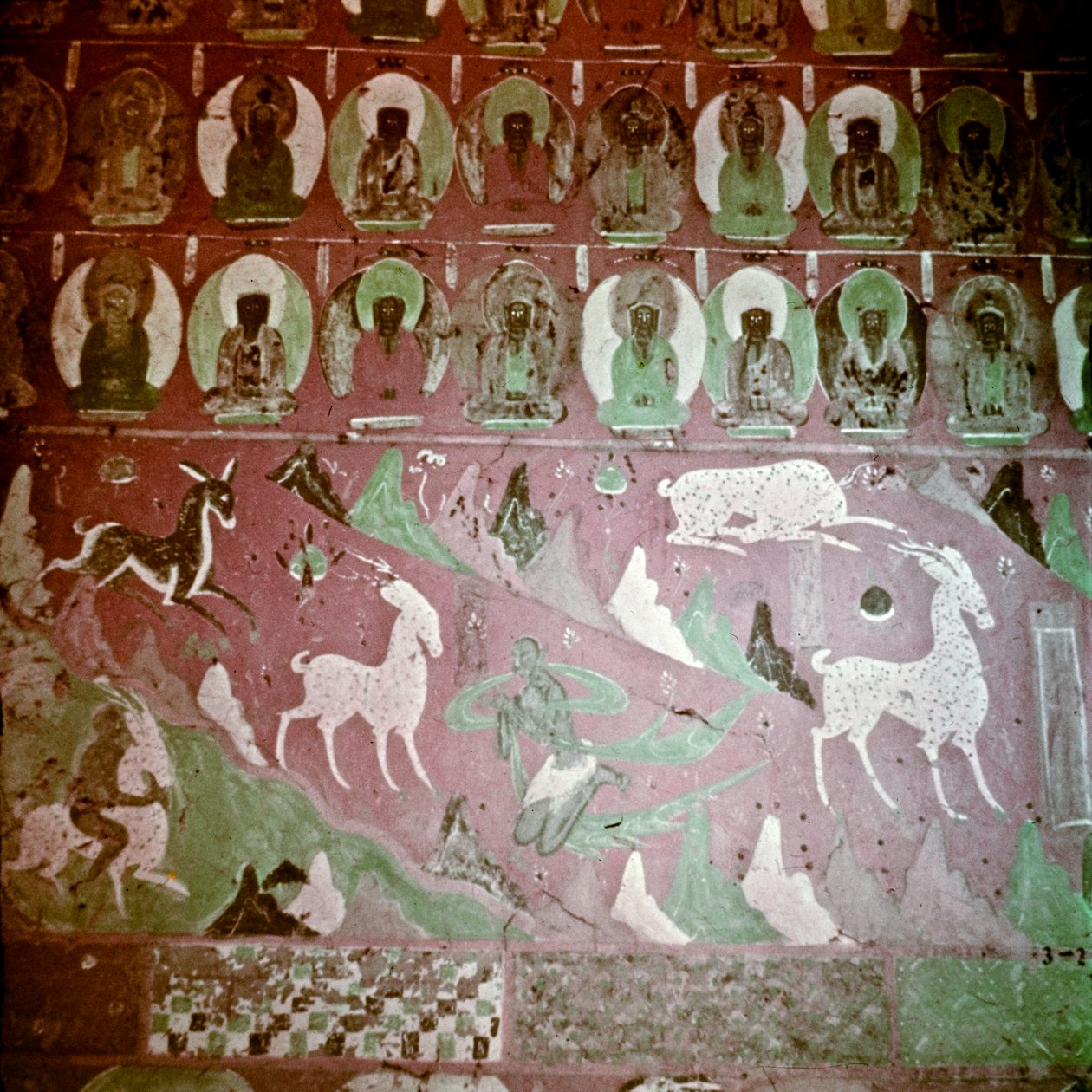 Dunhuang-Höhlen, China, Foto 1231/6 (79) (Foto) von John Vincent