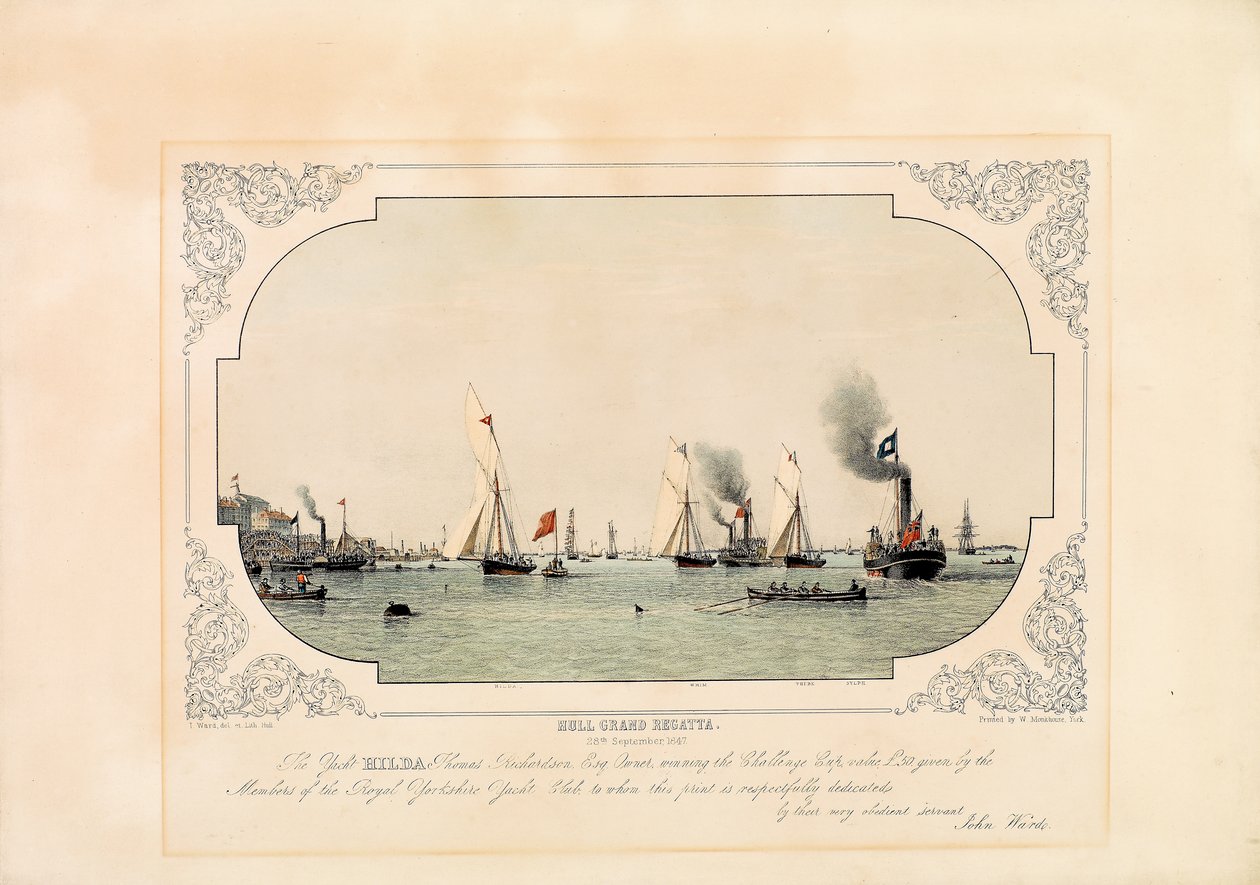 Die Hull Grand Regatta von John Ward