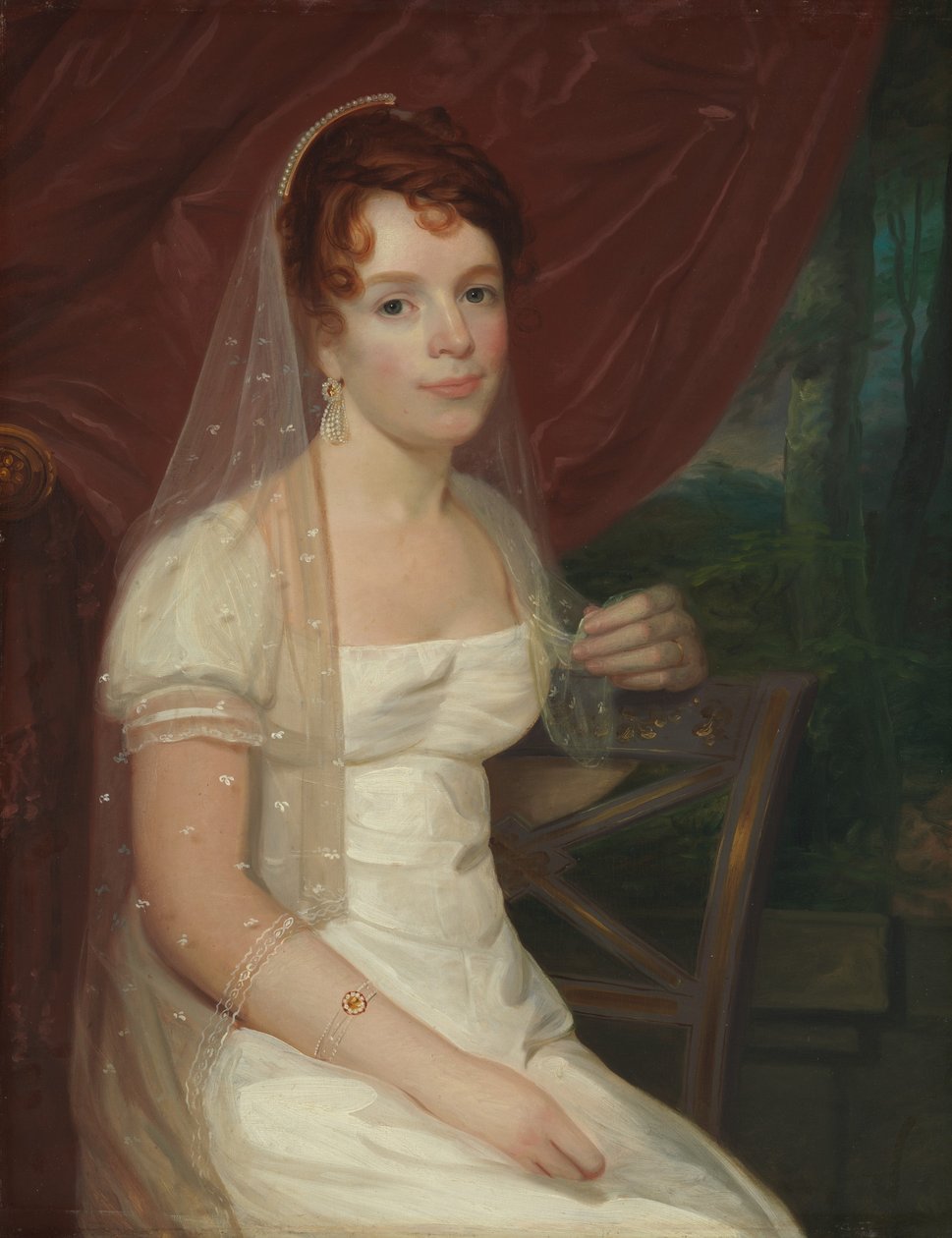 Mrs. Robert Dickey Anne Brown, 1807-10 von John Wesley Jarvis