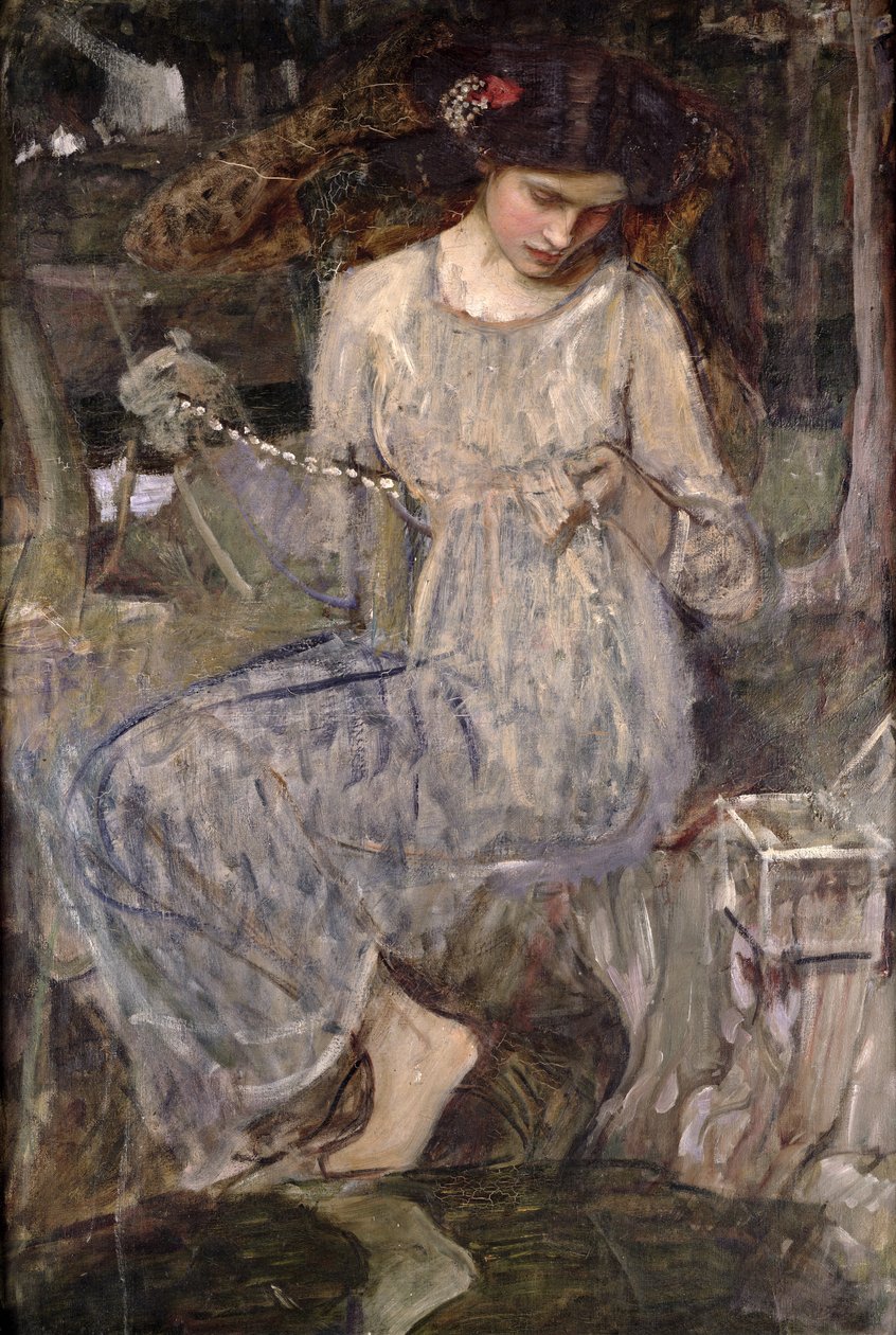 Die Halskette von John William Waterhouse