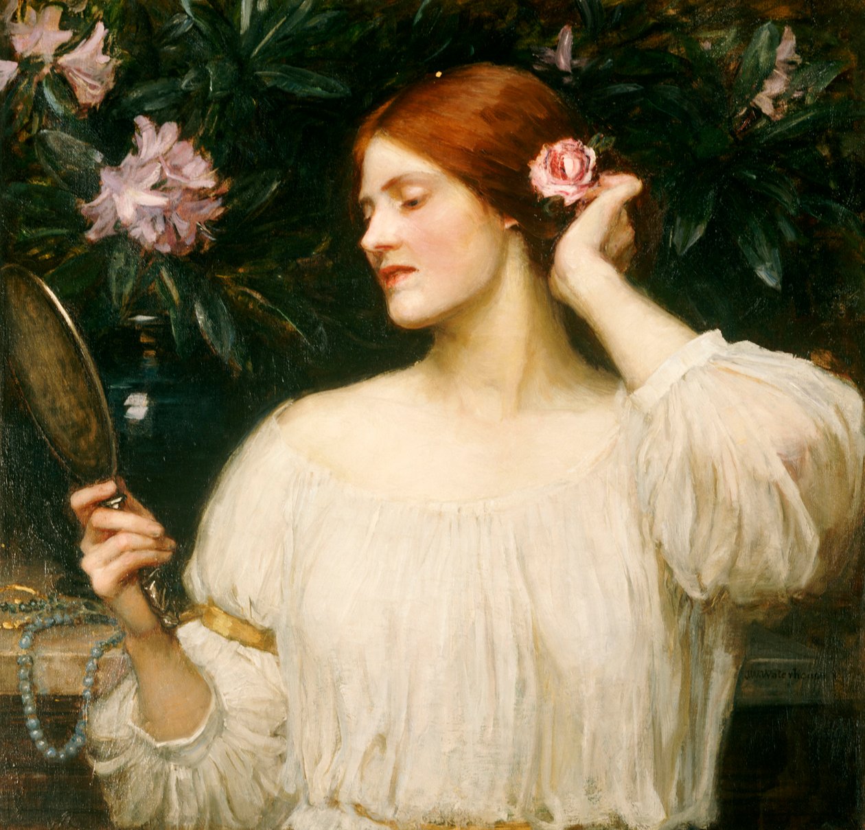 Eitelkeit, ca. 1908-10 von John William Waterhouse