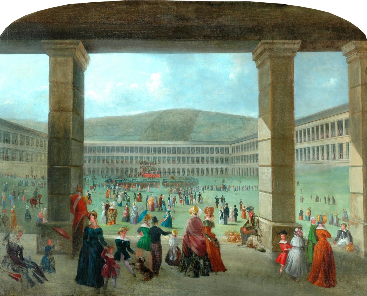 Piece Hall, Halifax von John Wilson Anderson