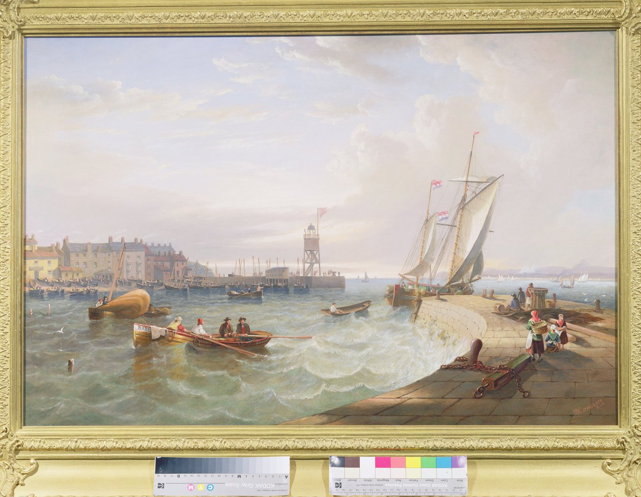 Der Hafen von Hartlepool von John Wilson Carmichael