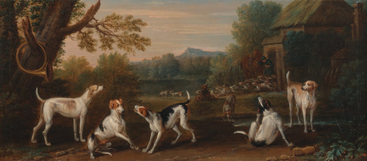 Freilassen der Hunde von John Wootton