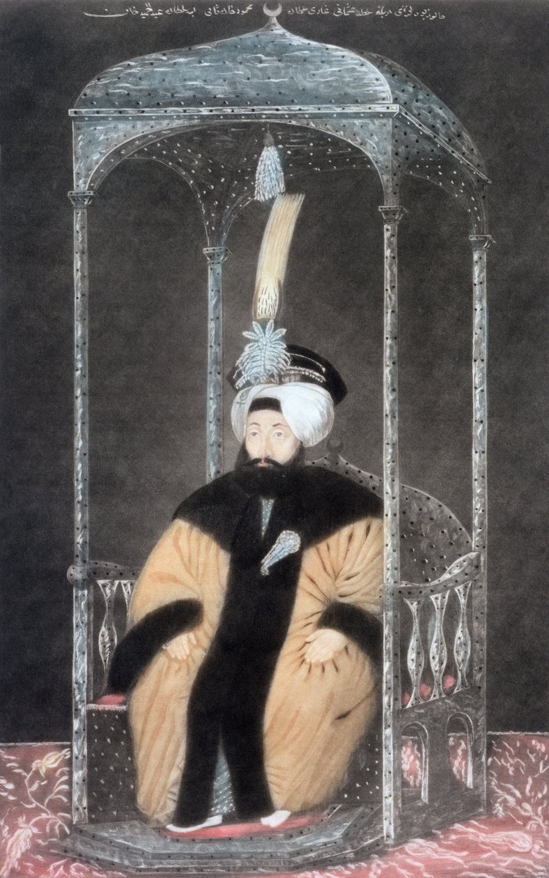 Mahmud II., osmanischer Kaiser, 1808 von John Young