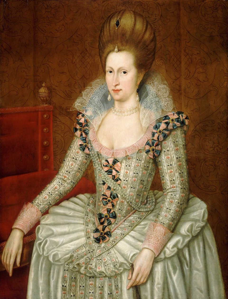 Anne von Dänemark, 1574–1619 von John de Critz