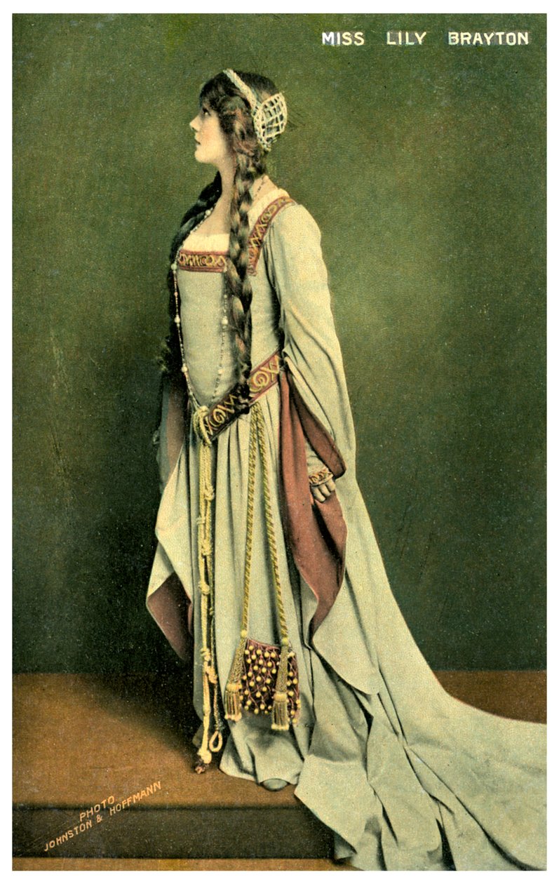 Lily Brayton, britische Schauspielerin, ca. 1900-1919 von Johnston and Hoffman