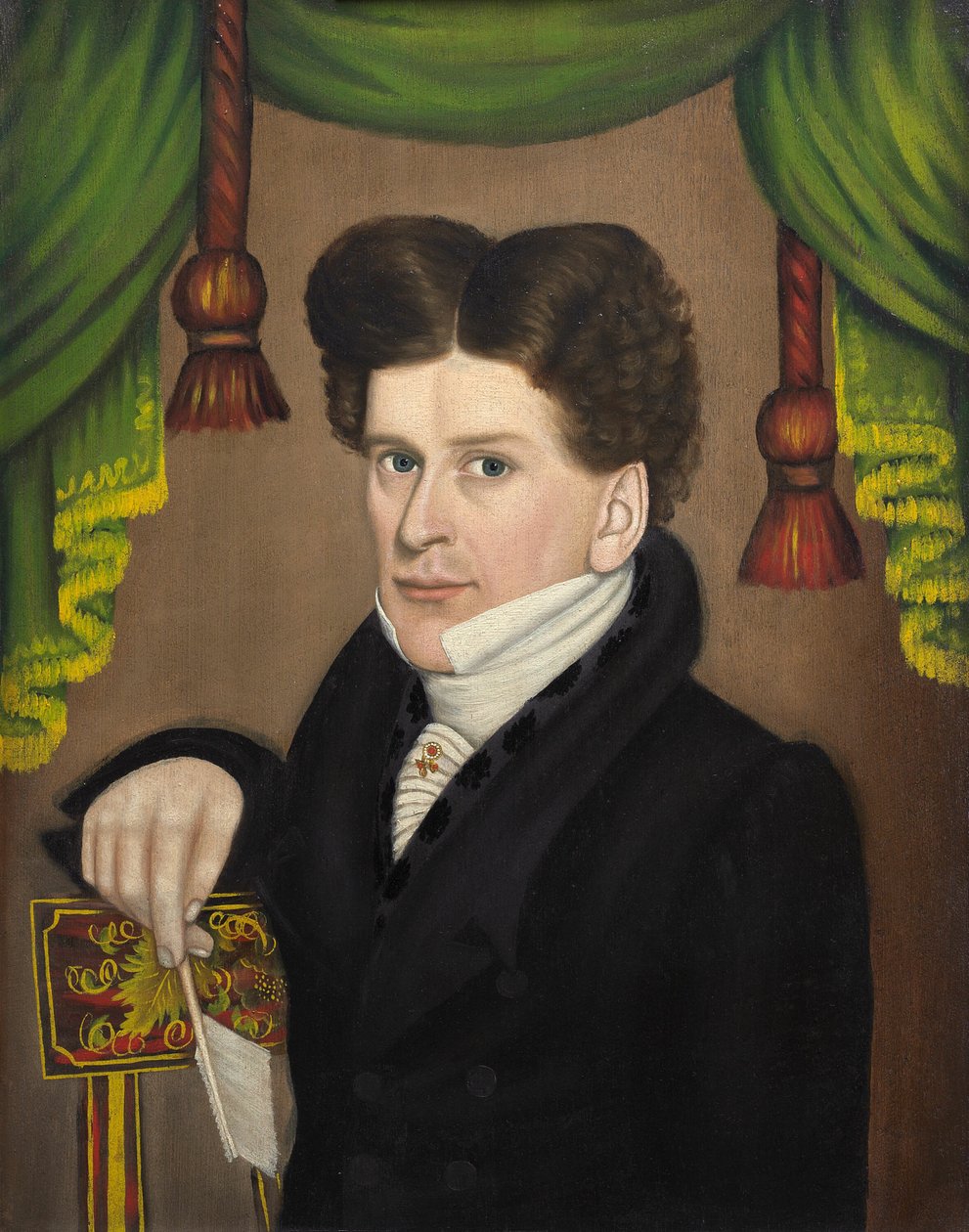 Mann mit einem Stift, 1827-30 von Jonas Welch Holman