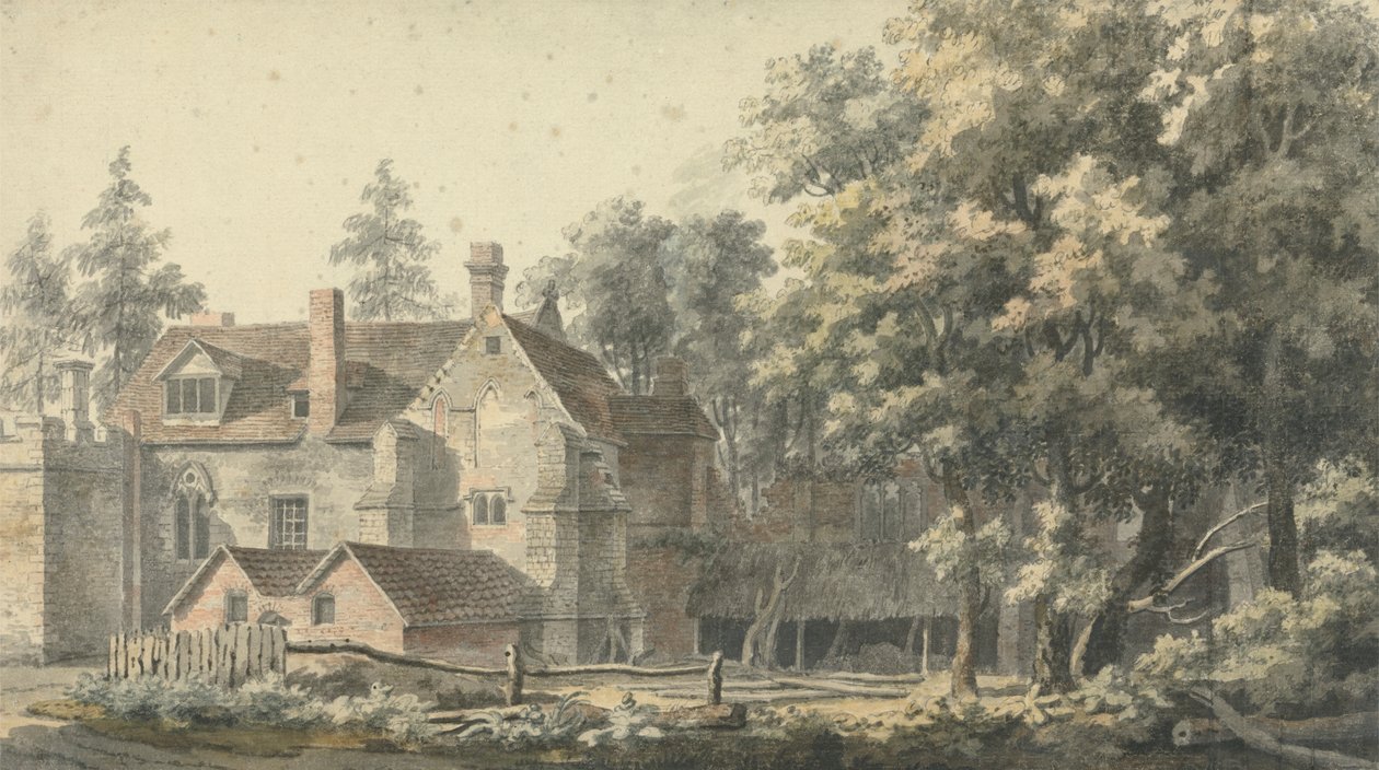 Das Refektorium, St. Augustinus Kloster, Canterbury von Jonathan Skelton