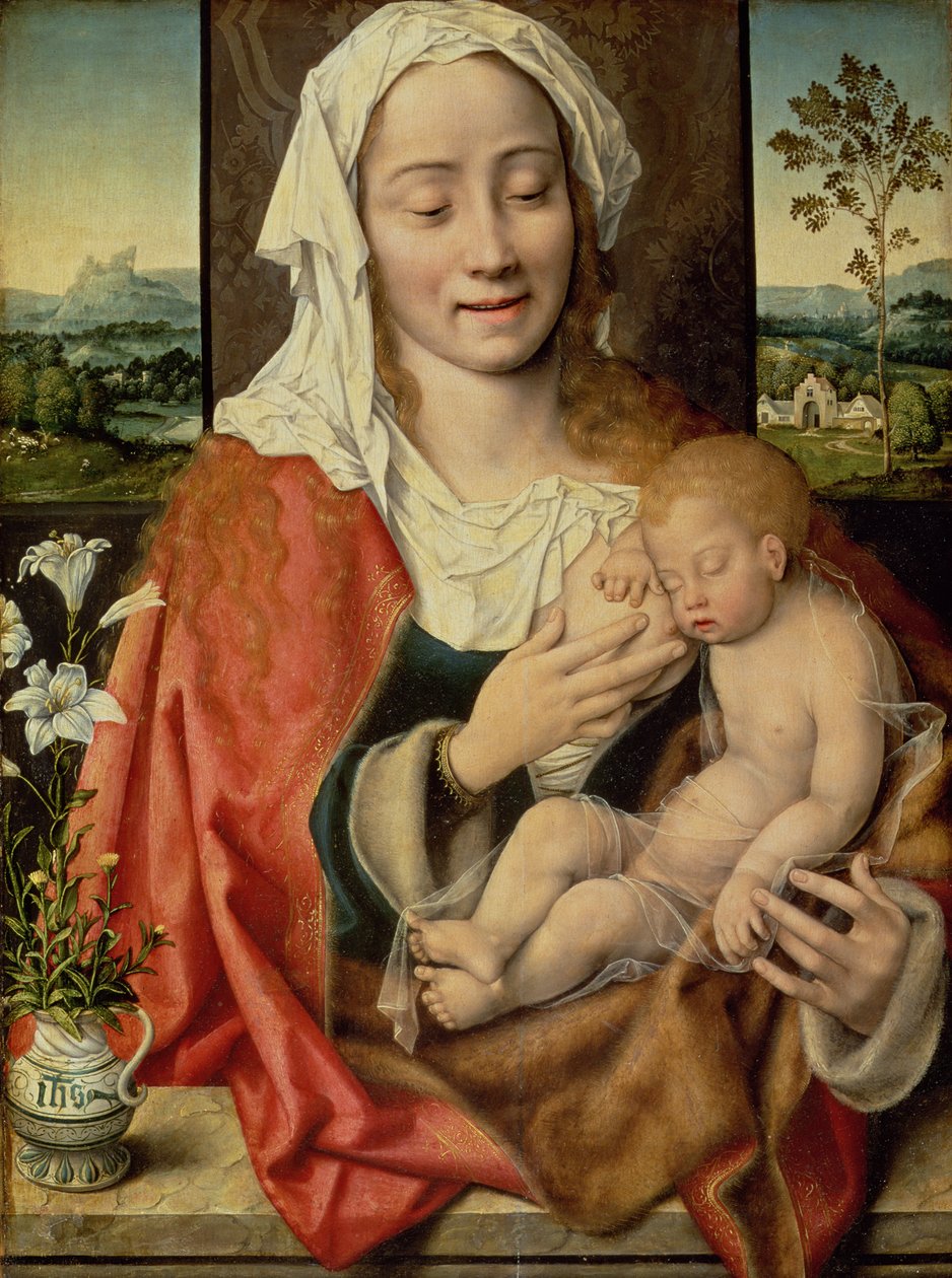 Madonna und Kind, ca. 1525-30 von Joos van Cleve