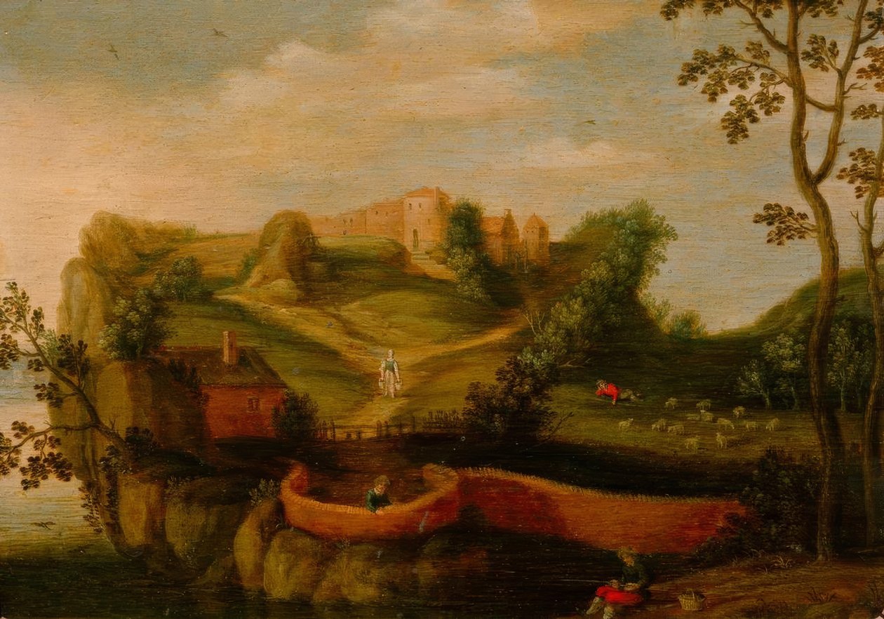 Anthropomorphe Landschaft von Joos or Josse de Momper