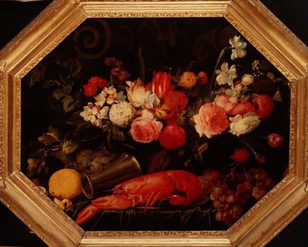 Stillleben mit Hummer von Joris van Son
