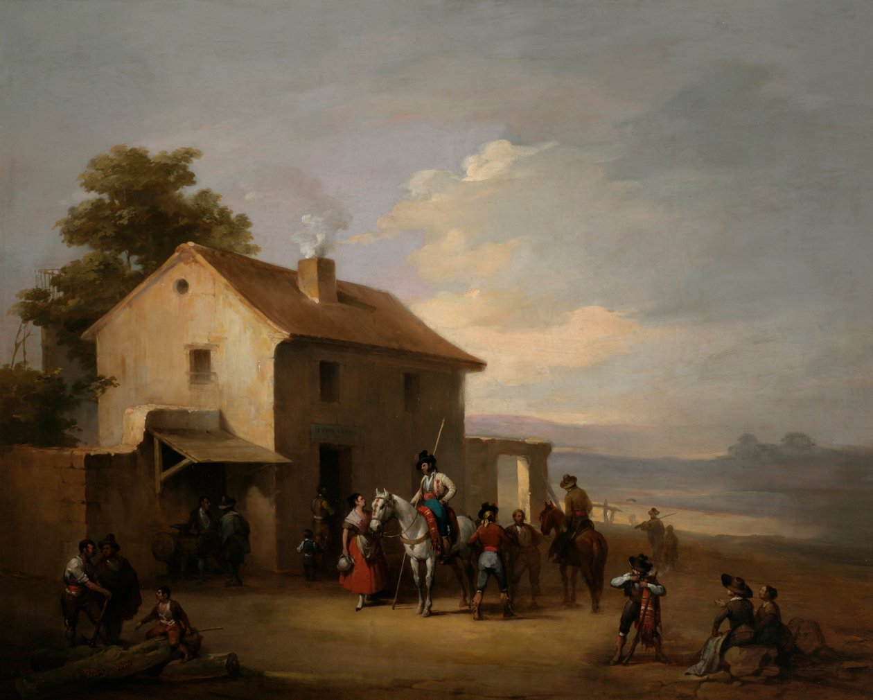 Ein Landgasthof von José Elbo