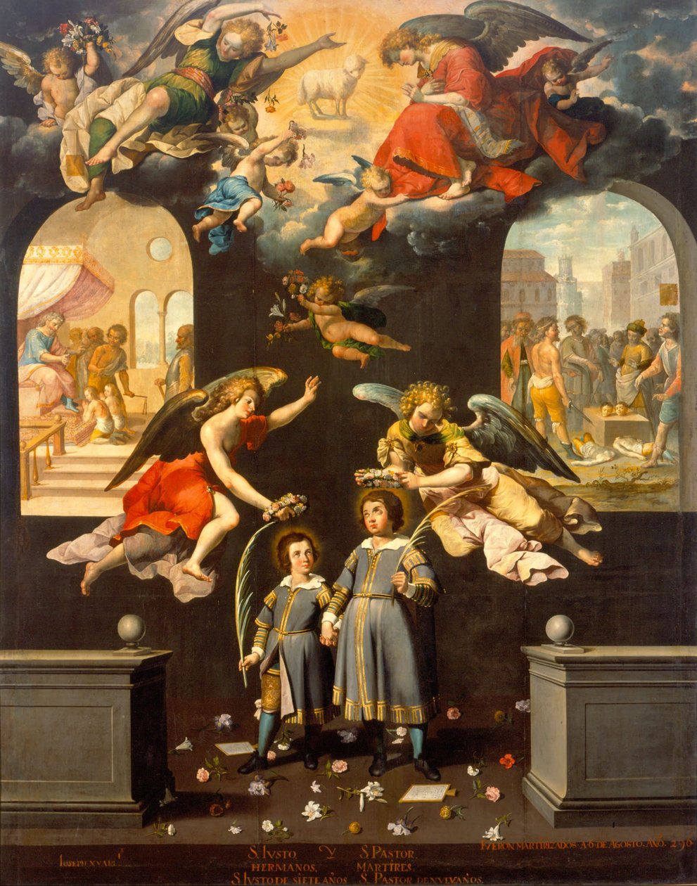 Heiliger Justus und Heiliger Pastor von José Juárez