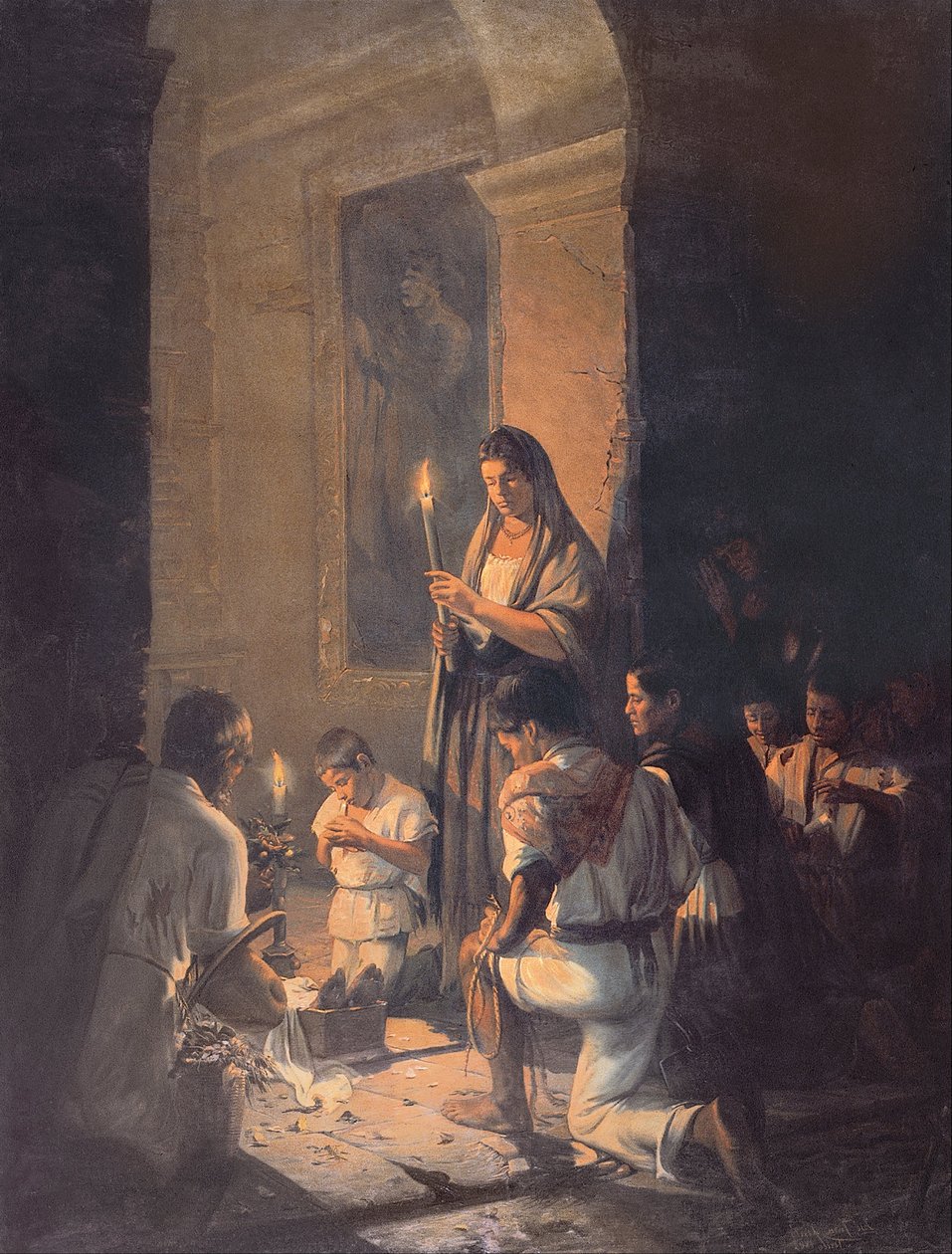 Die Totenwache von José María Jara