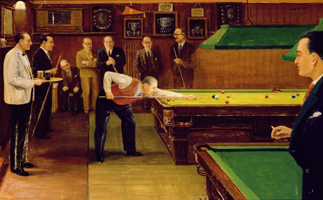 Ein Snooker-Match von Jos McInnes
