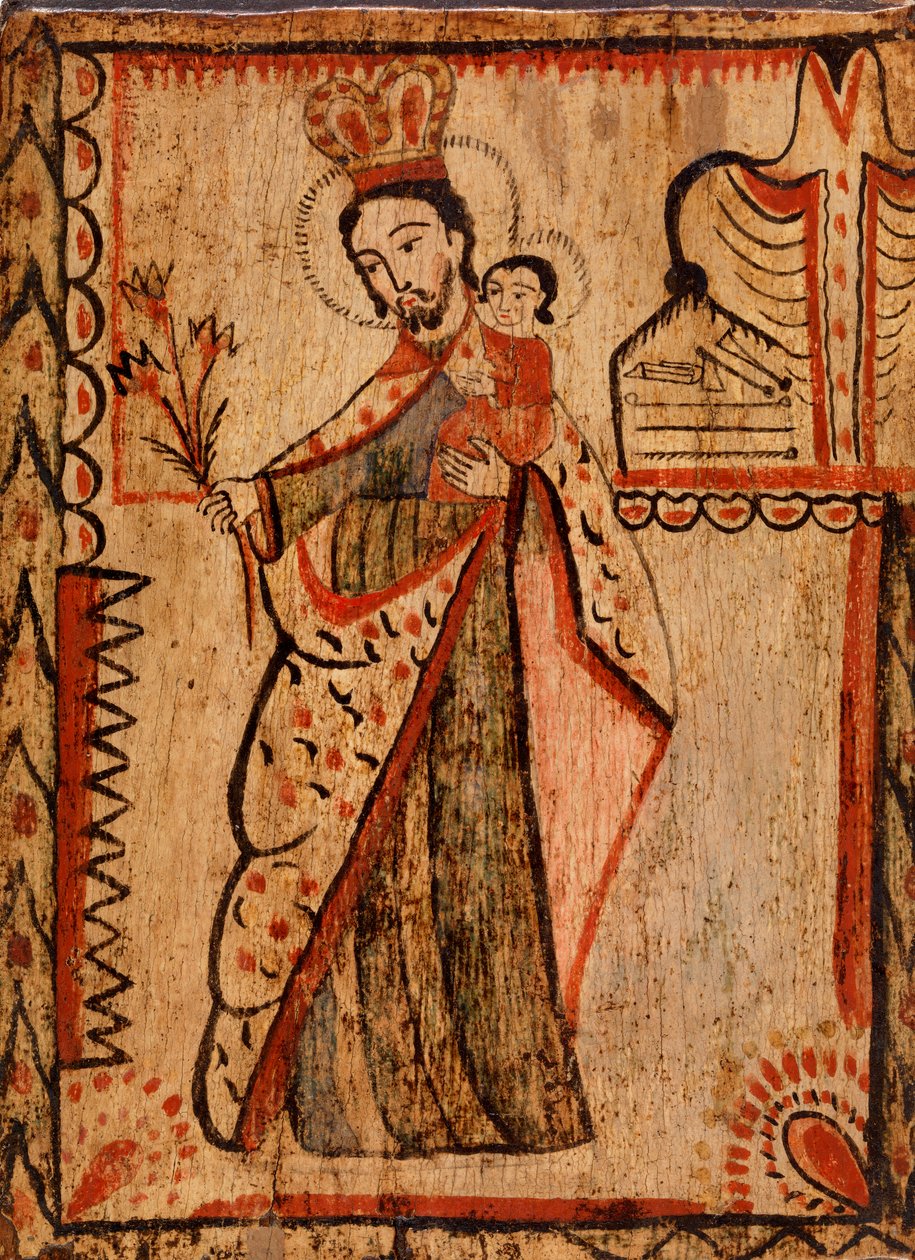 Heiliger Josef der Patriarch von José Aragon