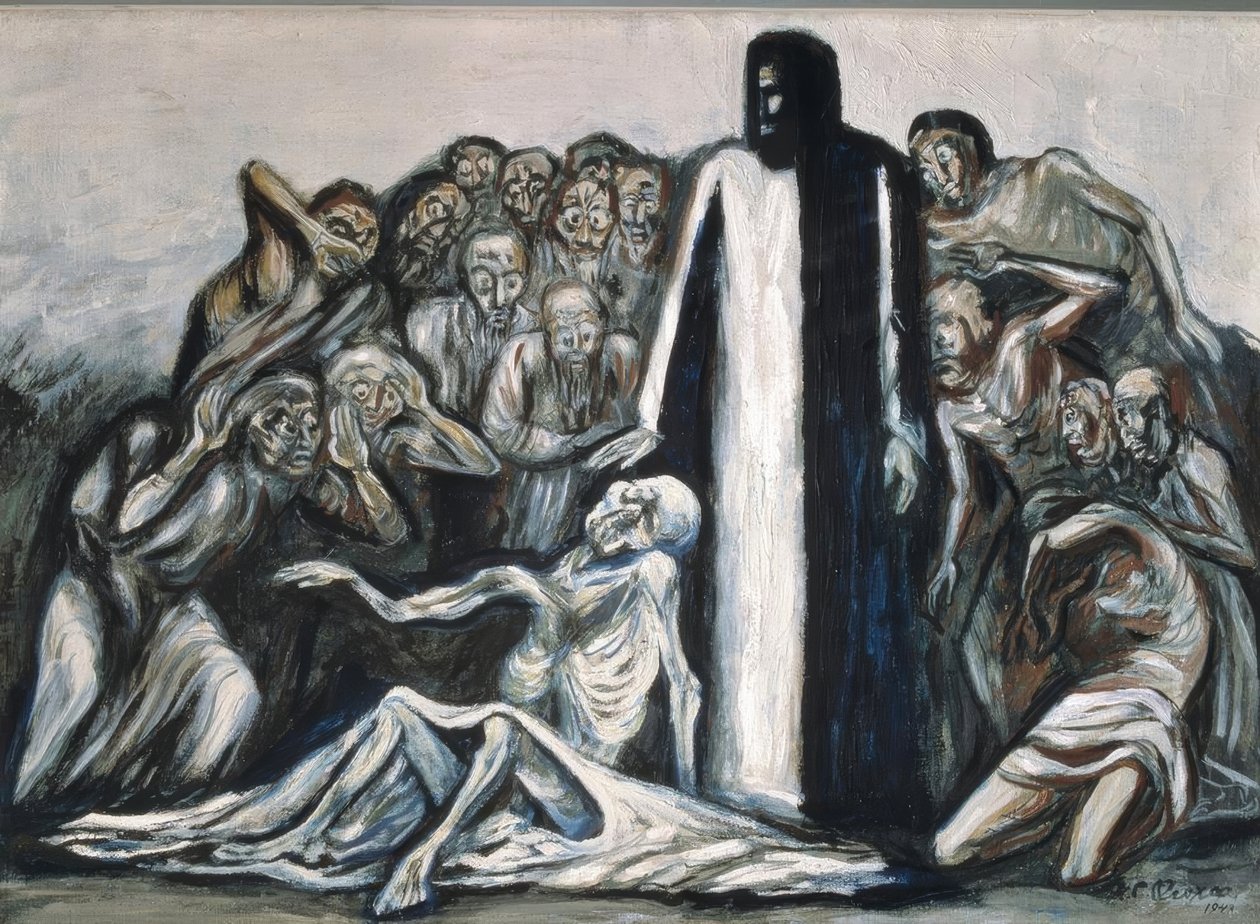Die Auferweckung des Lazarus von José Clemente Orozco
