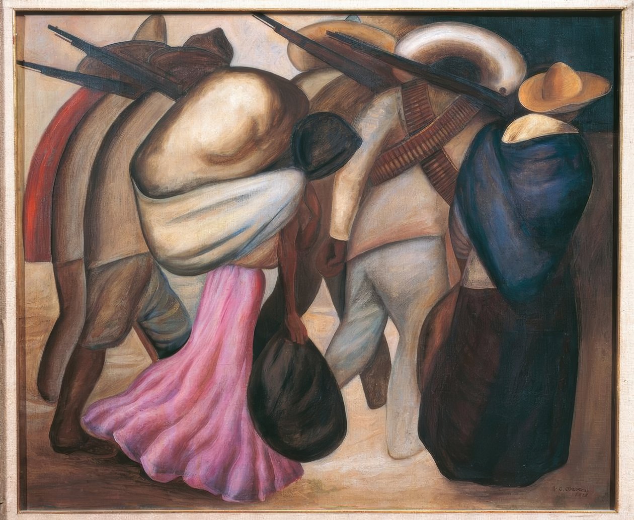 Soldat des 20. Jahrhunderts von José Clemente Orozco