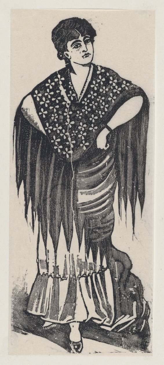 Ein Zigeuner, ca. 1880-1910 von José Guadalupe Posada