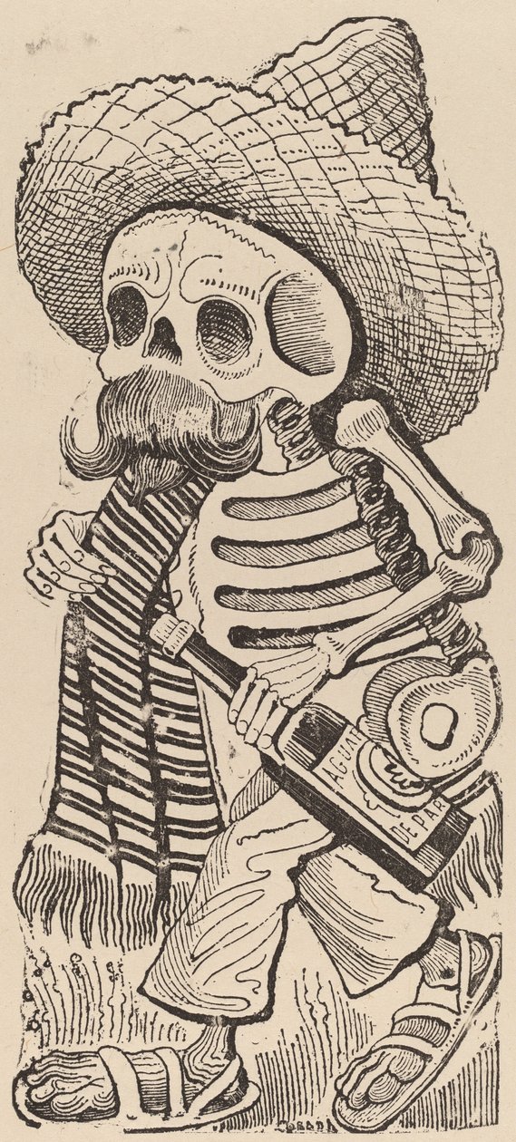 Calavera Maderista von José Guadalupe Posada