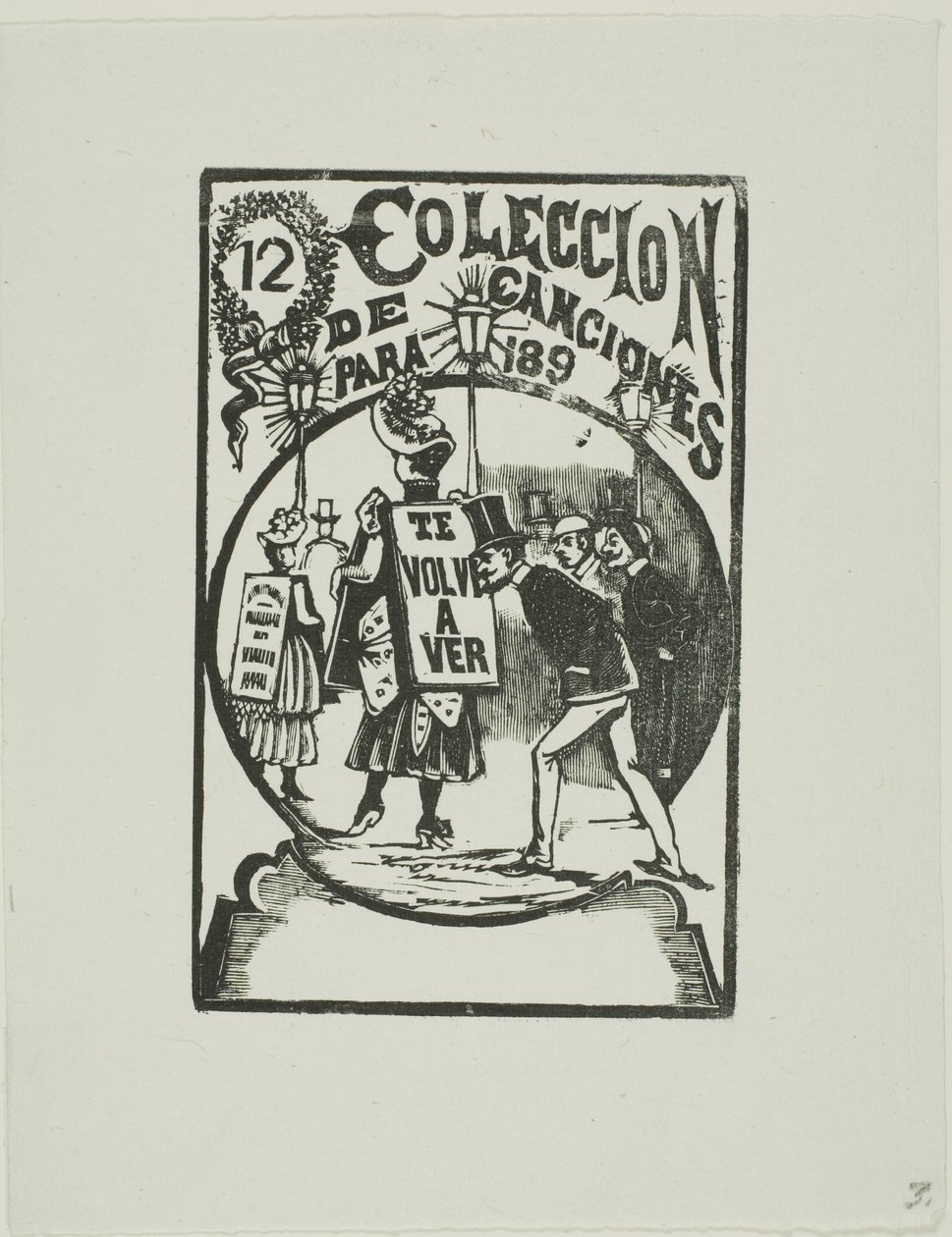 Ich sah dich wieder von José Guadalupe Posada