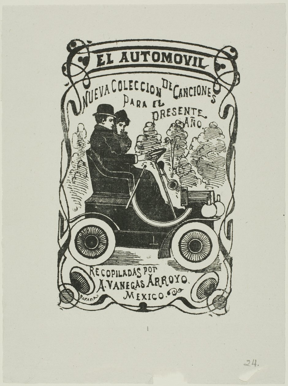 Das Automobil von José Guadalupe Posada