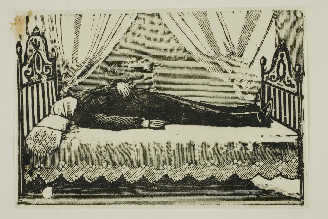 Der Tod von General Gonzales von José Guadalupe Posada
