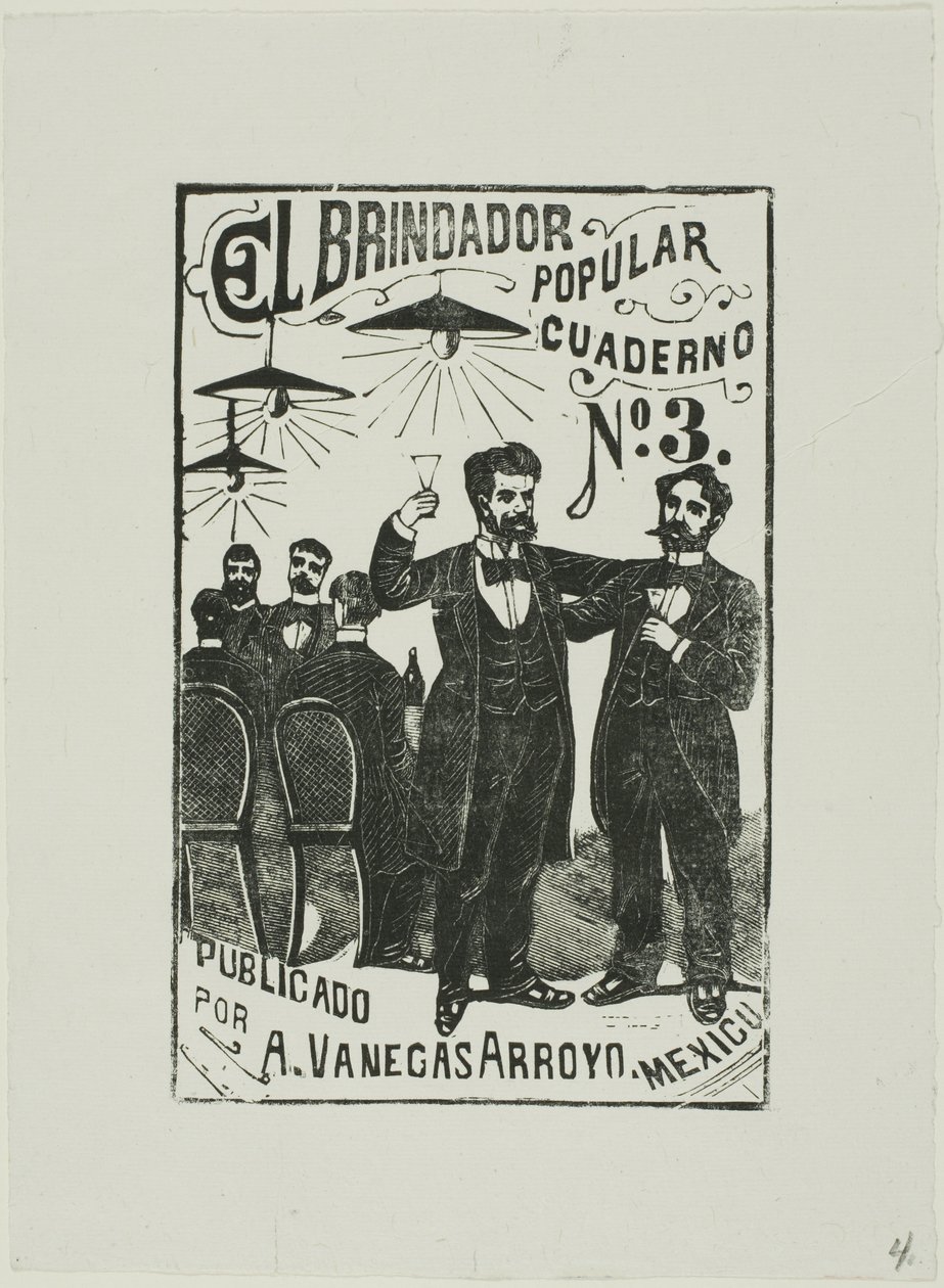 Der beliebte Toastmaster von José Guadalupe Posada