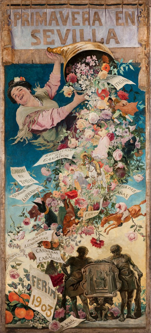 Frühling in Sevilla von José Jiménez Aranda