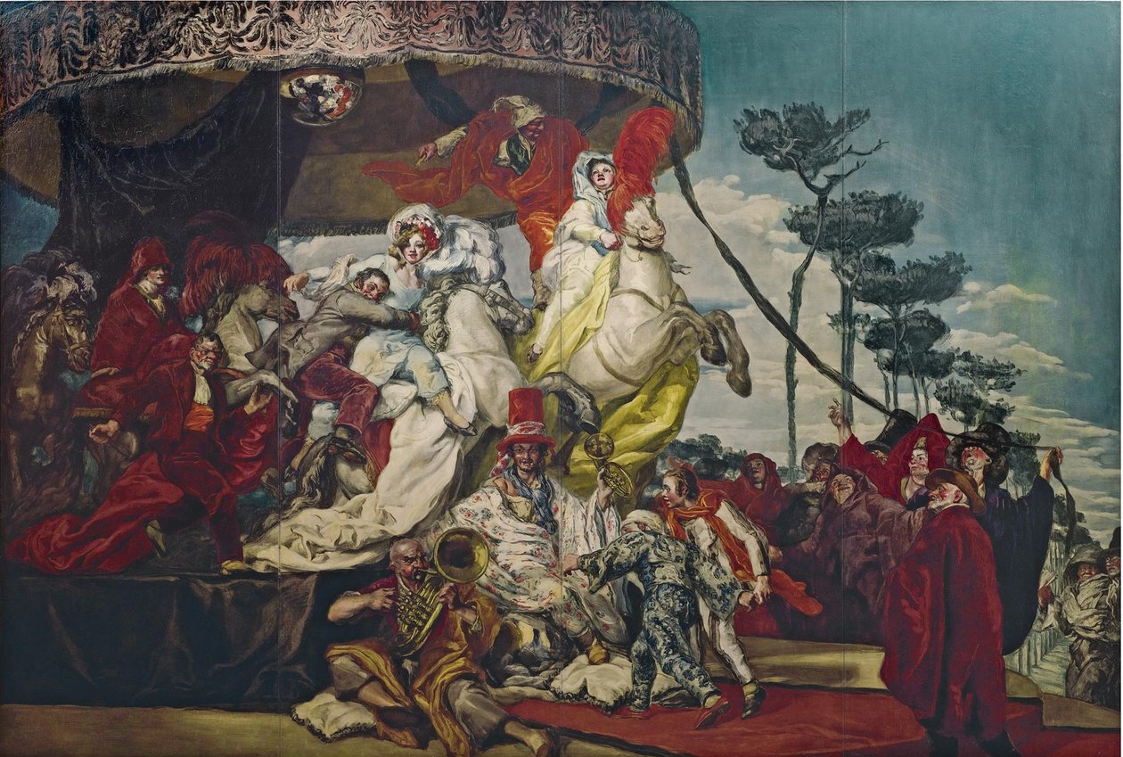 Das Karussell (El tiovivo) von José María Sert