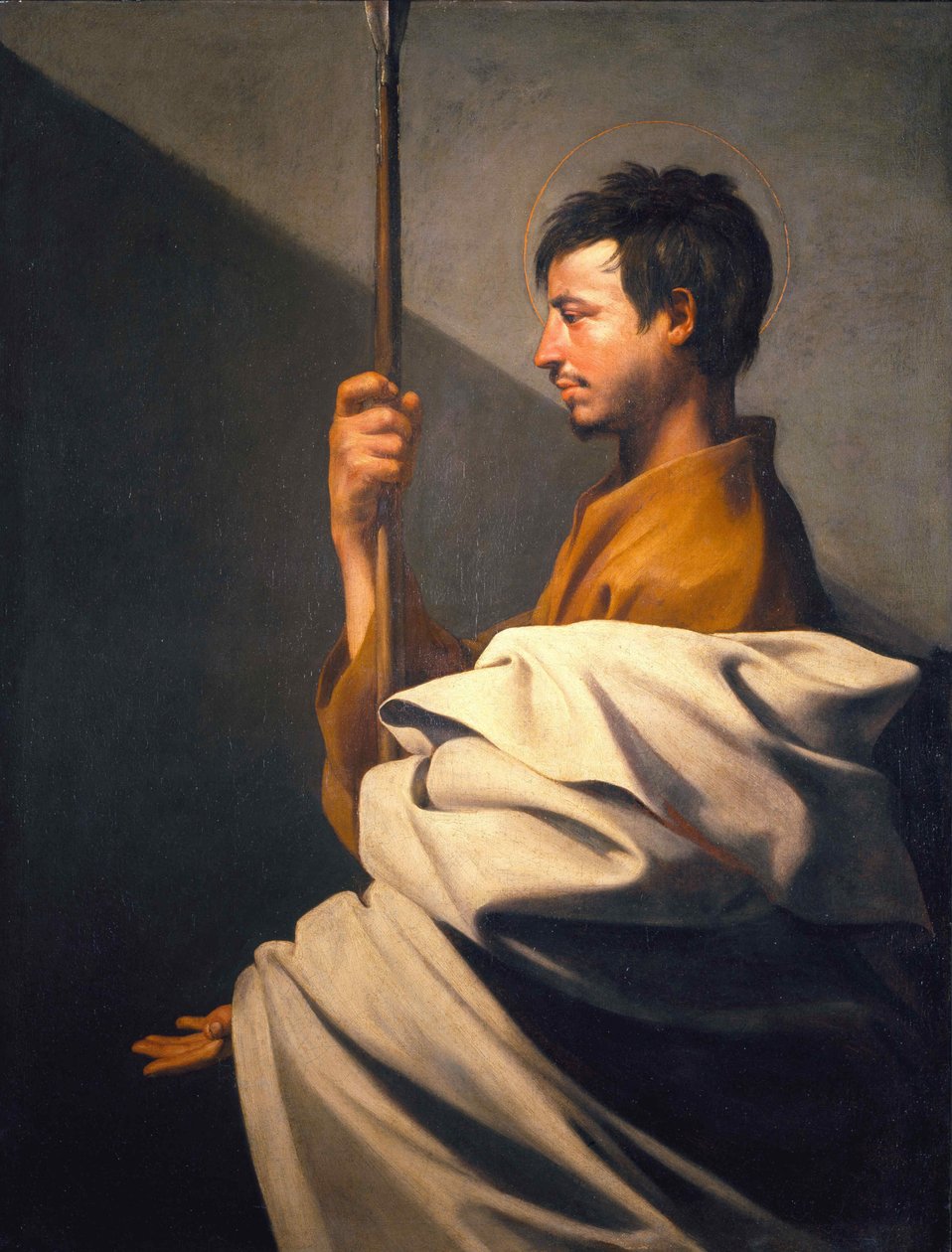 Der heilige Thomas der Apostel, ca. 1612 von José Ribera de