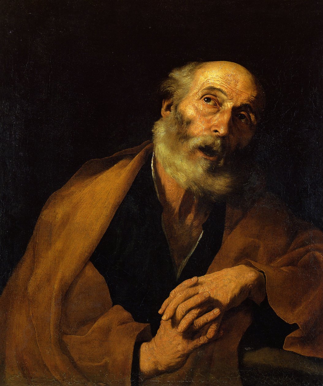 Reue des Heiligen Petrus, 1630 von Jose de Ribera