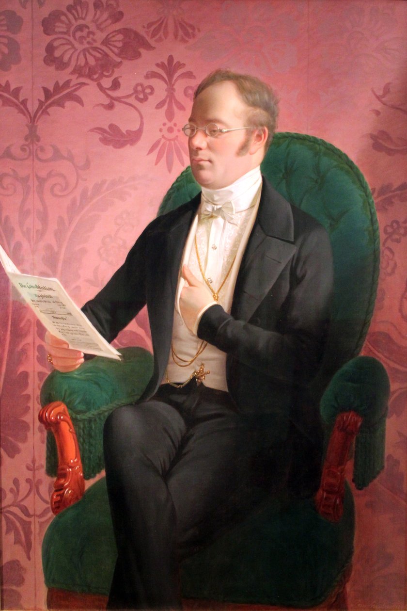 Bildnis eines Ministers von Josef Weidner