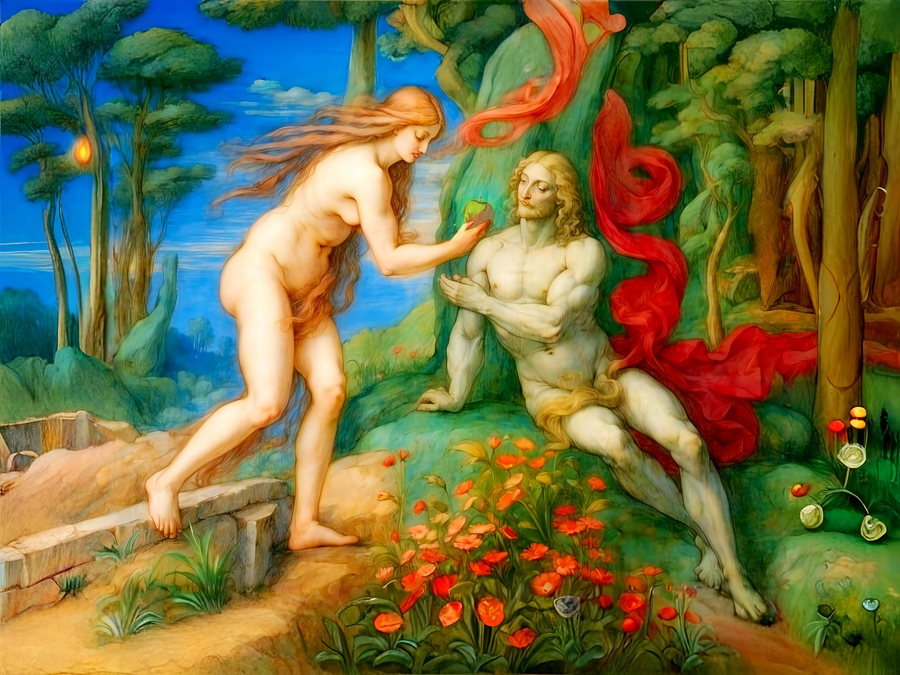 A1_Genesis_08-Fall von Josef Johann Michel